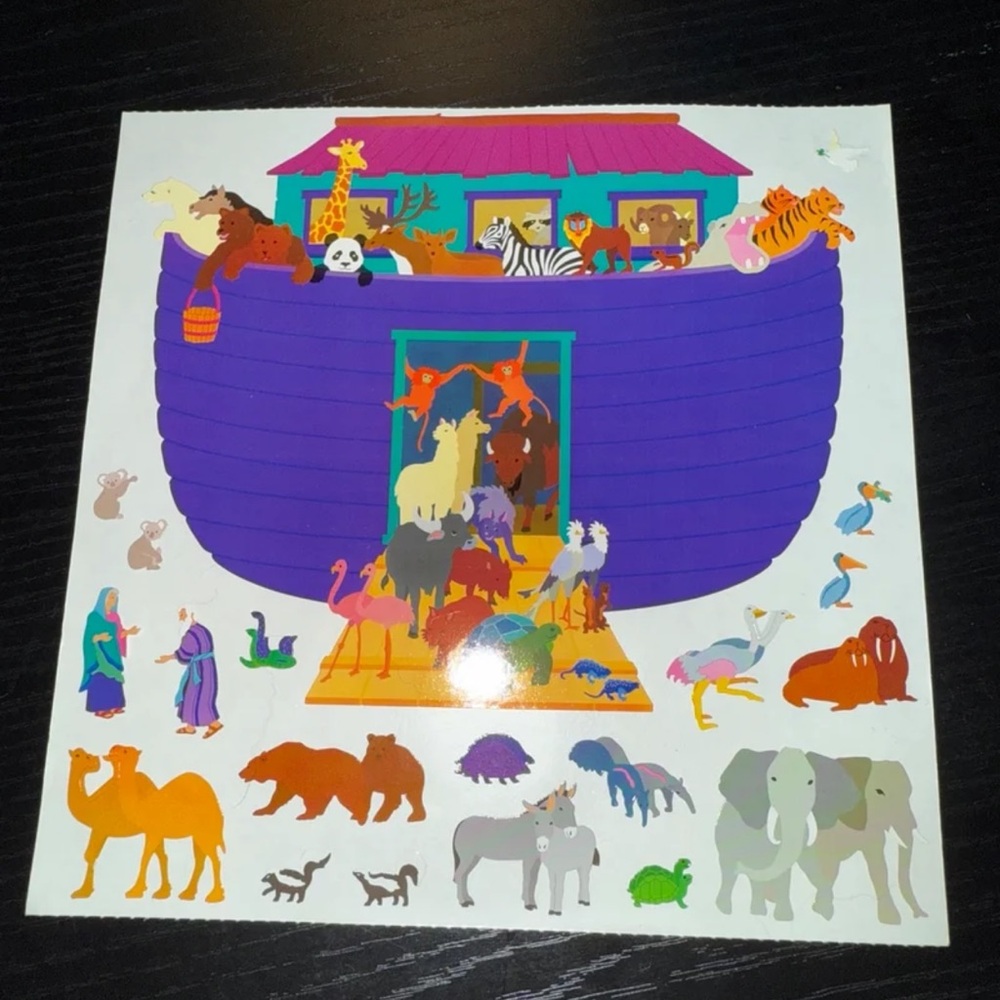 1998 Mrs. Grossman’s Noah’s Ark stickers